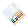 Imagem de Aquarela em Pastilha Cis Graf Watercolor C/ 12 Cores - 5ml