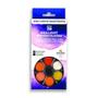 Imagem de Aquarela Pastilha Koh-I-Noor Brilliant 36 Cores Brilhantes 174507 36