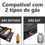 Imagem de Aquecedor De Acampamento A Gás Nautika Frontier Laptop Cor Preto Inclui Maleta