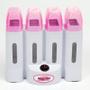 Imagem de Aquecedor de Cera Roll-on Rosa - Aquece 4 Refis de Cera Simultaneamente