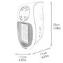 Imagem de Aquecedor elétrico portátil com parede doméstica de controle remoto 