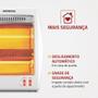 Imagem de Aquecedor Quartzo Comfort Air III Mondial Branco/Cinza 900w A-16 110V
