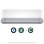 Ar-Condicionado Electrolux Inverter 12.000 BTUs Color Adapt Quente/Frio JI12R Imagem de Ar-Condicionado Electrolux Inverter 12.000 BTUs Color Adapt Quente/Frio JI12R