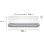 Imagem de Ar-Condicionado Electrolux Split 12.000 BTUs Color Adapt Quente/Frio (UI12R/UE12R)