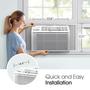 Imagem de Ar condicionado LG Window 5000 BTU 150m² Branco LW5023