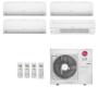 Imagem de Ar-Condicionado Multi Split Inverter LG 30.000 (3x Evap HW 9.000 + 1x Evap Cassete 1 Via 18.000) Quente/Frio 220V