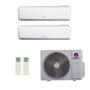 Imagem de Ar-Condicionado Multi Split Inverter R-32 Gree 24.000 (2x Evap HW 12.000) Quente/Frio 220V