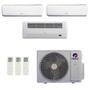 Imagem de Ar-Condicionado Multi Split Inverter R-32 Gree 24.000 (2x Evap HW 9.000 + 1x Evap Cassete 1 Via 9.000) Quente/Frio 220V