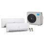 Imagem de Ar Condicionado MultiSplit HW Inverter 18.000 BTU (1x9.000 + 1x12.000) Quente Frio 220V