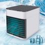 Imagem de Ar condicionado portátil mini USB com ventilador ideal para refrescar pequenos espaços