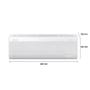 Imagem de Ar-Condicionado Split Inverter 12000 BTUs Samsung WindFree AI Wi-Fi High Wall Só Frio AR12DYFAAWKNAZ/AR12DYFAAWKXAZ 220V