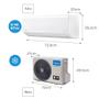 Ar Condicionado Split Inverter Hi Wall Midea Xtreme Save AI Connect 9000 BTUs Frio 42AGVCJ09M5 - 220V Imagem de Ar Condicionado Split Inverter Hi Wall Midea Xtreme Save AI Connect 9000 BTUs Frio 42AGVCJ09M5 - 220V