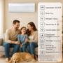 Imagem de Ar Condicionado Split Inverter Samsung WindFree AI 12000 BTUs Frio 220V AR12DYFAAWKXAZ