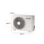 Imagem de Ar-condicionado Split Samsung Inverter WindFree AI 24.000 BTUs Frio AR60F24D1AWNAZ Branco