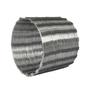 Imagem de Arame Farpado Concertina Galvanizado Simples 450mm 4 a 5 Metros com Kit Instalação Minasul
