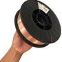 Imagem de Arame Mig Flex 0.8 Mm Para Solda Com Gas Rolo Com 5 Kg 7432008005 Vonder