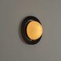 Imagem de Arandela Artemis Globo Preto fosco Vidro VL010 Starlux + LED G9 BF ST2528