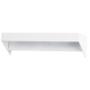 Imagem de Arandela Bella Go Horizontal Led Alumínio Branco 10x40cm 1 Led 6w Bivolt Lz017w