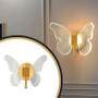 Imagem de Arandela Borboleta Parede 3 Tons LED Moderno Cabeceira Quart