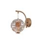 Imagem de Arandela Cristais Dourado 15cm Led 5W 3000K Bivolt