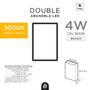 Imagem de Arandela Double LED 4W 3000K Branco Quente 880lm