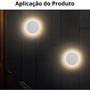 Imagem de Arandela Eclipse 12W 3000K A Prova De Agua Luz Indireta Led