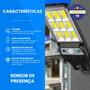 Imagem de Arandela Externa Solar De Parede Poste Com Sensor E Controle