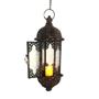 Imagem de Arandela Hexagonal Decorativa Com Alça P/Suspender C/ Vela