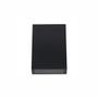 Imagem de Arandela LED Cube Slim 4W Preto Facho Duplo 3000K Quente IP65 Gaya