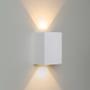Imagem de Arandela Luminária 2 Fachos p/ Ambiente Externo/Interno C/ Lâmpada G9 Branco Quente 220v