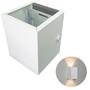 Imagem de Arandela Luminária 2 Fachos p/ Ambiente Externo/Interno C/ Lâmpada G9 Branco Quente 220v