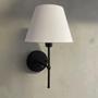Imagem de Arandela Luminária De Parede Clássica Com Interruptor Cúpula Cone Ref 19 Para Sala, quarto, Cama, Cabeceira, Corredor, lavabo