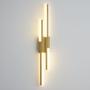 Imagem de Arandela Moderna Dourado 74cm Led 20W 3000K Bivolt 14558-PL