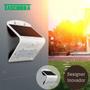 Imagem de Arandela Solar Com Sensor Taschibra AS3 Externa 6500K