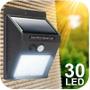 Imagem de Arandela Solar  Externa - 30 Led's