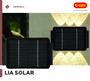 Imagem de Arandela solar lia 100lm 3000k 6 fachos preta - g-light