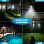 Imagem de Arandela Solar Luminária 48 Leds Com Sensor De Presença
