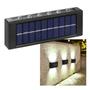 Imagem de Arandela Solar Spot Luminaria Parede Led Escada Garagem Decoraçao Varanda Jardim Quintal Iluminaçao Balizador Segurança Casa