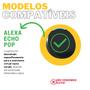 Imagem de Arandela Suporte Stand de Embutir no Teto Linha LUX Compatível com Amazon Alexa Echo Pop