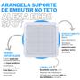 Imagem de Arandela Suporte Stand de Embutir no Teto Linha LUX Compatível com Amazon Alexa Echo Spot