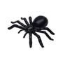 Imagem de Aranha caranguejeiras plástica preta brinquedo decoração festa halloween dia das bruxas enfeite - loja do abençoado