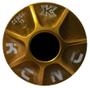 Imagem de Aranha Com Tampa Kcnc P/garfo Headset Dourada