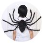 Imagem de Aranha Decorativa Halloween Articulada Peluda 111Cm Preta