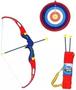 Imagem de Arco e Flecha Arqueiro Infantil Alvo Bolsa Aljava Brinquedo para Crianças - 99 Toys