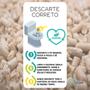 Imagem de Areia Granulado de Madeira Premium Biodegradavel Para Gatos Carepet 5kg