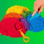 Imagem de Areia Mágica Divertida Cinética Kit 6 Potes Massa De Modelar Colorida Massinha Infantil Para Crianças