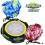 Imagem de Arena Beyblade B-34 Valtryek vs B-35 Spryzen e Lançadores - Top Gyro