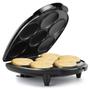 Imagem de Arepas Maker Holstein Housewares, antiaderente, 6 seções, preto