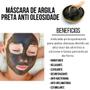 Imagem de Argila Preta - Máscara Facial Skin Care - 100gr