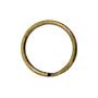 Imagem de Argola 23mm Ouro Envelhecido Sem Corrente Reforçada Com 300 Unidades